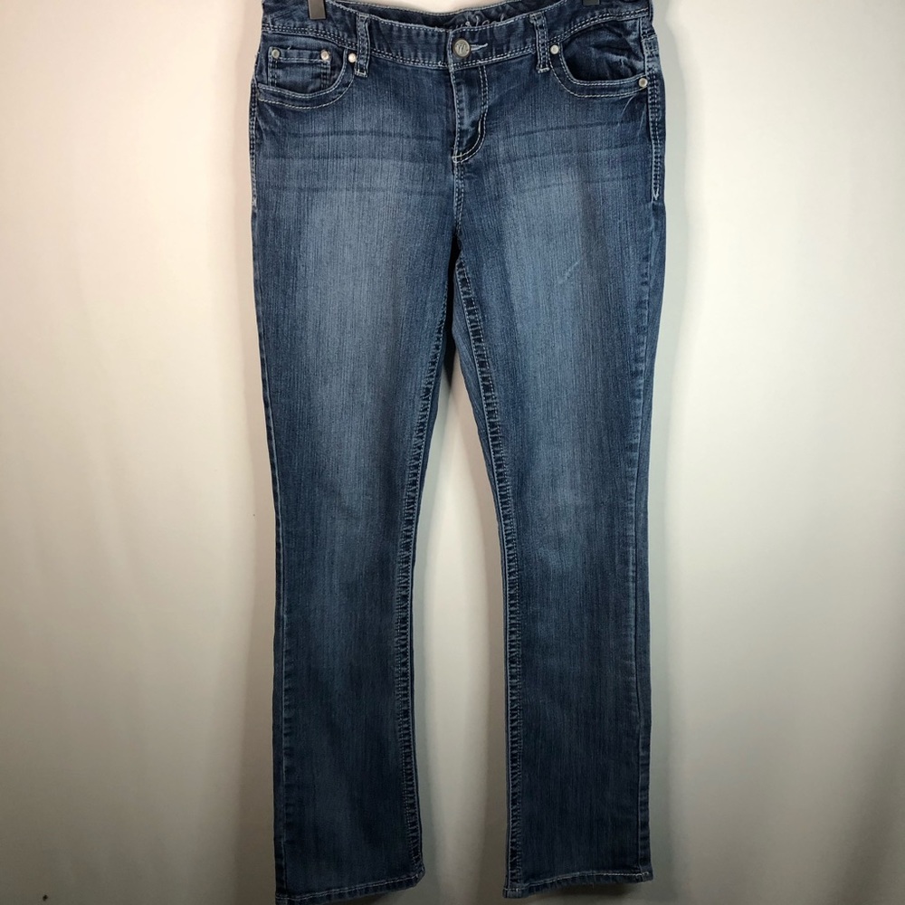 Maurice's Mid Wash Boot Cut Jeans Size 11/12 LONG Tall Size